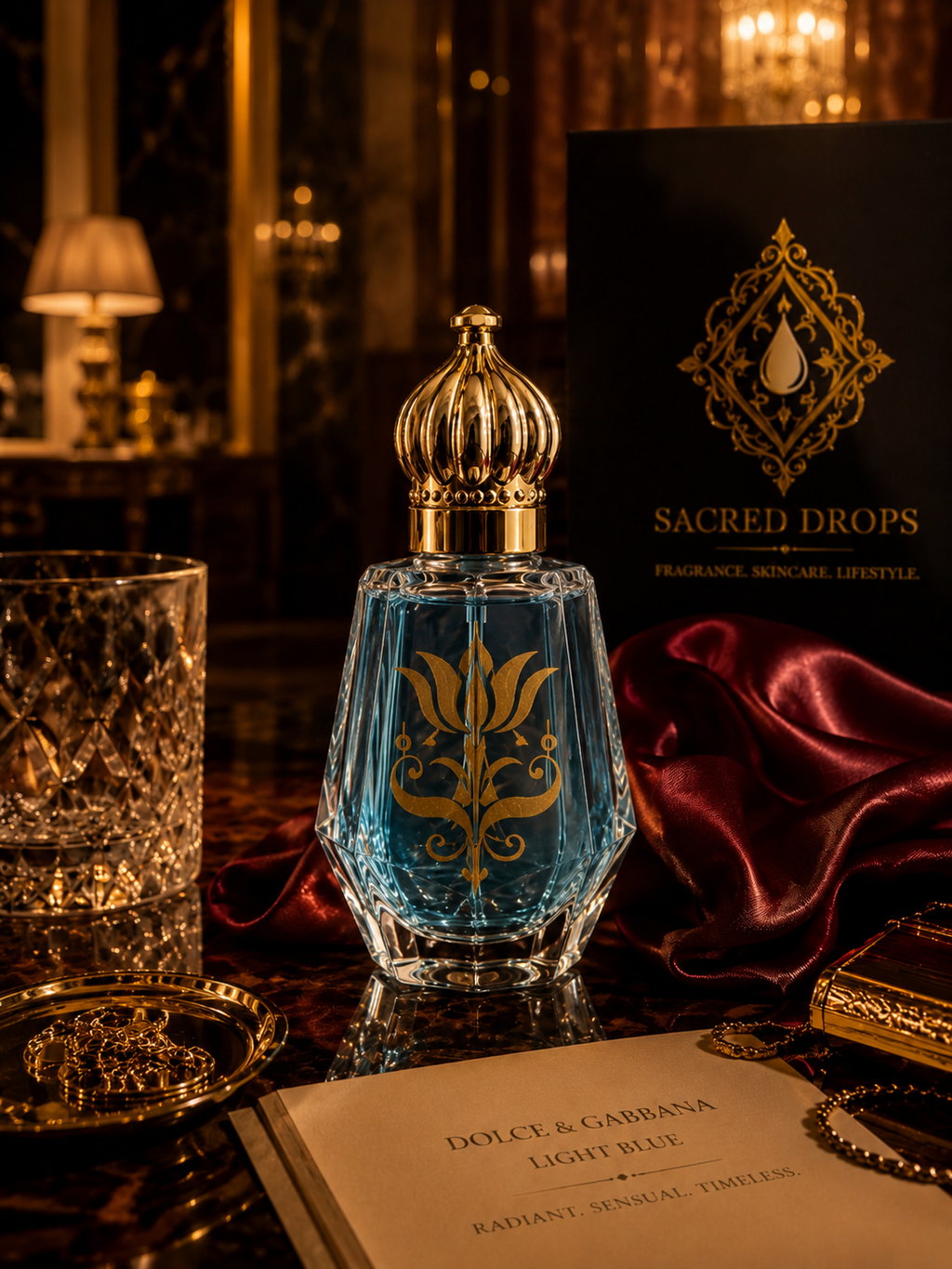 Dolce & Gabbana Light Blue Inspired Perfume Oil