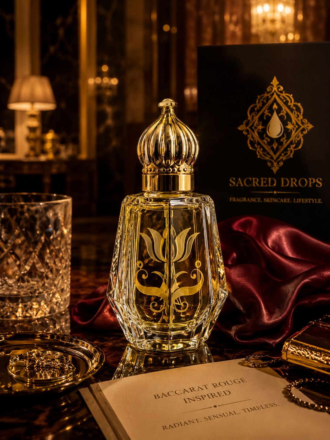 Baccarat Rouge 540 Inspired Perfume Oil